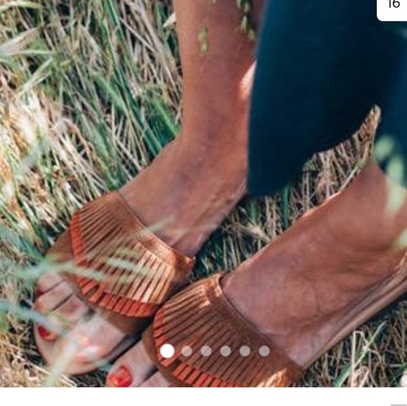 🖤Ugg🖤western fringe suede slides🖤 - Picture 6 of 6